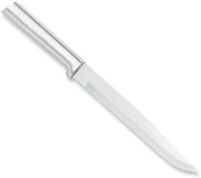  Ada Cutlery Slicing Knife – Stainless Steel Blade With Brushed Aluminum Handle Made In The USA, 11-3/8 Inches