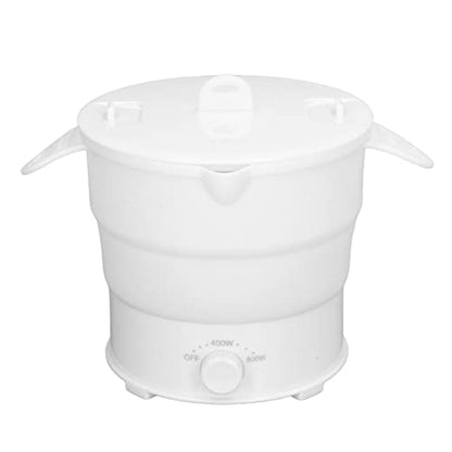  Portable Electric Hot Pot, 1.2L Collapsible Control Knob Electric Hot Pot Cooker For Office For Home(#2)