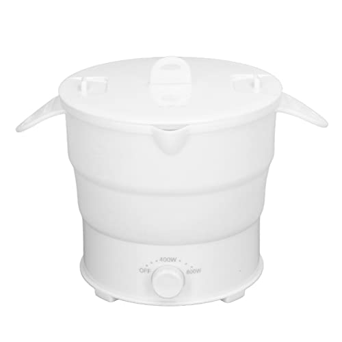  Portable Electric Hot Pot, 1.2L Collapsible Control Knob Electric Hot Pot Cooker For Office For Home(#2)