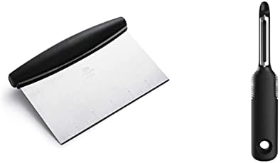 OXO Good Grips Stainless Steel Scraper & Chopper & Good Grips Swivel Peeler