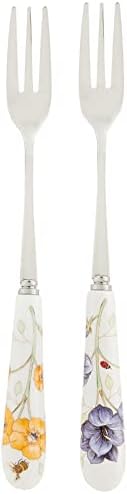  Lenox Butterfly Meadow 6-Piece Block Set, One Size, White