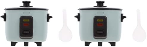  Kisangel Mini Brands Play Food Miniature Rice Cooker Rice Cooker Simulation Rice Cooker Mini Rice Cooker Model Appliance Kitchen Mini Brands Play Food