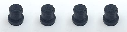  33197, 85710 For Presto Electric Skillets & Griddles Rubber Feet Inserts, 4Pk