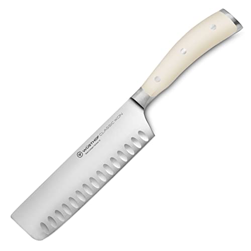 Wüsthof Usthof Classic Ikon Creme 7" Hollow Edge Nakiri Knife