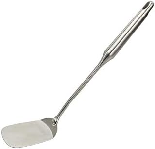  Stainless Steel Big Cooking Spoon, Kitchen Spoon Good For Cooking, Basting, Serving, Dishwasher Safe Metal Utensil, Durable, Solid Construction; 15" Long