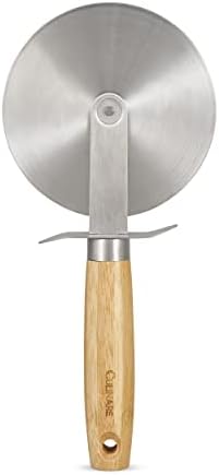  Ulinare Naturals C70008 Masher | Sustainable Bamboo/Stainless Steel | (L)270mm X (W)105mm | Manual Hand Held Mashing Tool/Kitchen Utensil | Metal Masher/Includes Pan Scraper | Not Dishwasher Safe