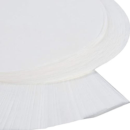  8-Inch Parchment Paper Rounds With Lift Tabs, 100 Sheets Nonstick Cake Pan Baking Liners