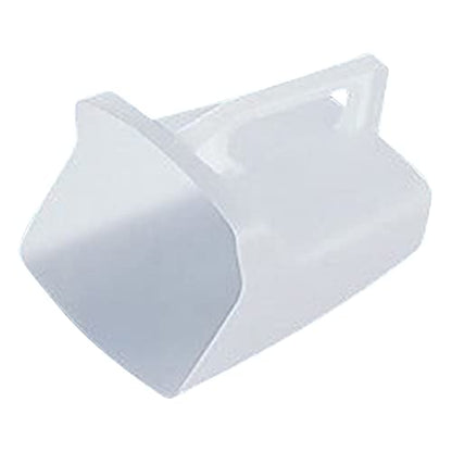 Rubbermaid Commercial Products Food Service Utility Scoop, 64-Ounce, White, For Ice/Bar And Ingredient Use In Restaurant/Kitchen