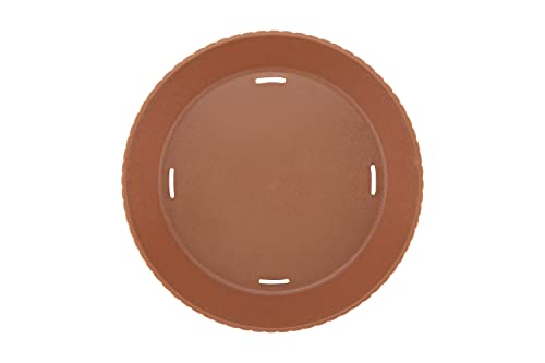  .E.T. RB-892-TER-EC Round Serving Basket With Base, 9", Terra Cotta (Set Of 4)