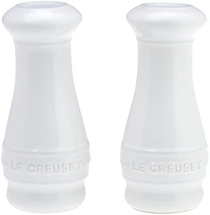 Le Creuset Stoneware Salt & Pepper Shakers Set Of 2, 4 Oz. Each, Caribbean