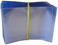  145 X 56 Mm Clear Perforated Shrink Band For Glass Jars, Plastic Jars, Metal Tins And More. [Compatible Diameter Range: 3 1/4" - 3 1/2"] - Bundle Of 250