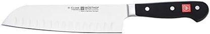 Wüsthof Usthof 4182 Santoku Knife, 5", Black