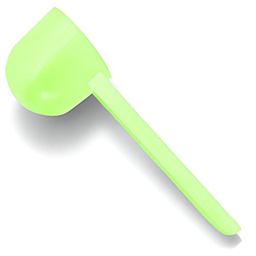  Green Plastic Spoons Measuring 5 Gram Scoop | 10 Ml PP Lab Measuring Mini Spoons For Baking Powder Measuring Cups | Static-Free Plastic Tiny Coffee Scoop Pack Of 5