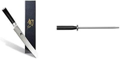  Cutlery Classic Bread Knife 9”, Long Serrations Glide Through Bread, Ideal For Cakes And Pastries, Authentic, Handcrafted, Japanese Serrated Kitchen Knife