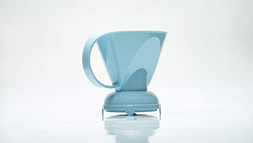  NEW Coffee Dripper Macaron Blue Coffee Maker Safe BPA Free Plastic Hassle-Free Ways Make Manual Pour Over Coffee & Cold Brew, 10 Fl Oz