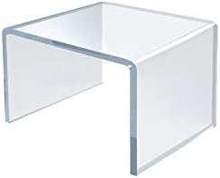  515328 2.5" Square Acrylic Riser (4 Pack)