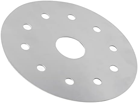  Heat Diffuser Plate Heat Diffuser Plate Stainless Steel Heat Diffuser Stainless Steel Induction Cooktop Converter Disk For Gas Stove Glass Cooktop Magnetic Cookware (Diameter 12.3CM)