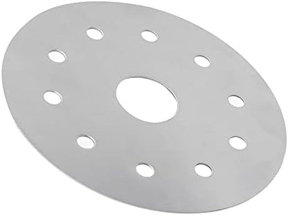  Heat Diffuser Plate Heat Diffuser Plate Stainless Steel Heat Diffuser Stainless Steel Induction Cooktop Converter Disk For Gas Stove Glass Cooktop Magnetic Cookware (Diameter 12.3CM)