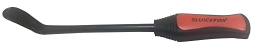  Sluice Fox Prospecting Crevice Tool; Huntley Style Spoon Scoop Scraping Tool For Gold Panning Kits; 11 Inch Heavy Duty Scraping Pry Bar With Paydirt Spoon Tip