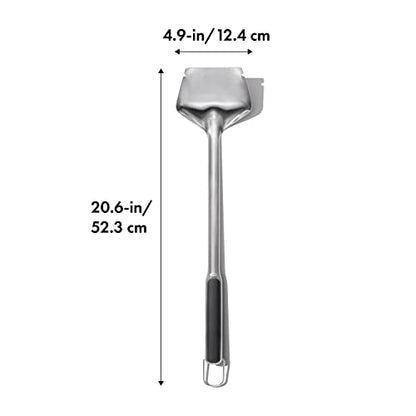  OXO Good Grips Grate Lifter Coal Rake, 2Coal Shovel & Rake, Stainless Steel