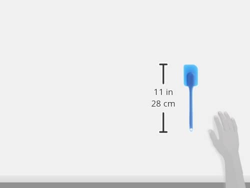  HIC Essentials Blueberry Blue Silicone 10.5 Inch Spatula