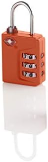  Ravel Smart By Conair Travel Sentry 3-Dial Lock; TSA Approved - Orange
