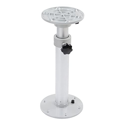  Pwshymi Table Pedestal Leg, 360° Rotatable Anodic Oxidation RV Table Base Stand Aluminum Alloy 460 To 700mm For Home For Yacht For Camper