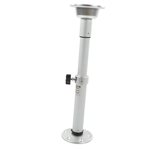  Jopwkuin RV Table Pedestal, Detachable Stable Telescopic Rustproof 540‑760mm High Strength Table Stand Sturdy For Caravan For Boat