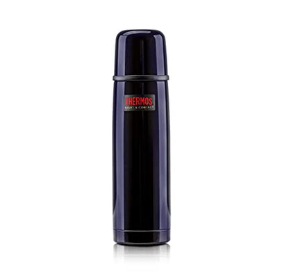 Thermos Hermos Light And Compact Flask (34oz) (Midnight Blue)
