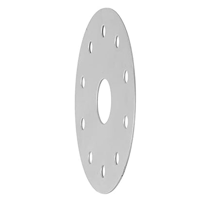  Heat Diffuser Plate Heat Diffuser Plate Stainless Steel Heat Diffuser Stainless Steel Induction Cooktop Converter Disk For Gas Stove Glass Cooktop Magnetic Cookware (Diameter 12.3CM)