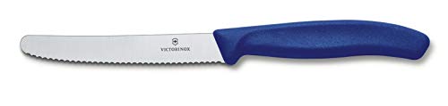 Victorinox Swiss Classic Tomato And Table Set, 6 Pieces Paring Knife, Set Of 6, Blue