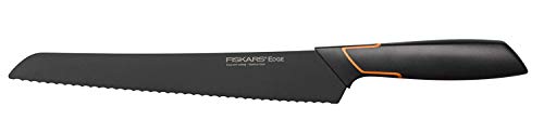 Fiskars Edge Bread 23 Cm Knife, One Size, Black