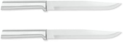  Ada Cutlery Slicing Knife – Stainless Steel Blade With Brushed Aluminum Handle Made In The USA, 11-3/8 Inches