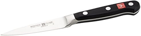 Wüsthof Paring Knife, 3 1/2", Black
