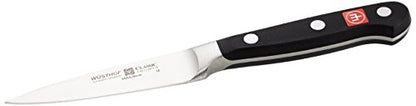 Wüsthof Paring Knife, 3 1/2", Black
