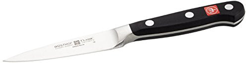 Wüsthof Paring Knife, 3 1/2", Black