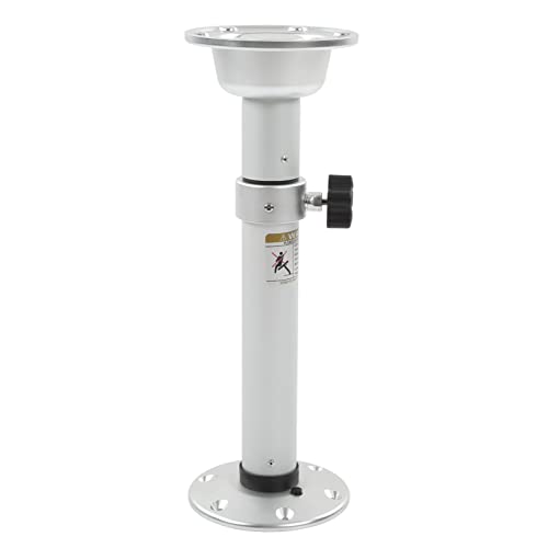  Jopwkuin RV Table Pedestal, Detachable Stable Telescopic Rustproof 540‑760mm High Strength Table Stand Sturdy For Caravan For Boat