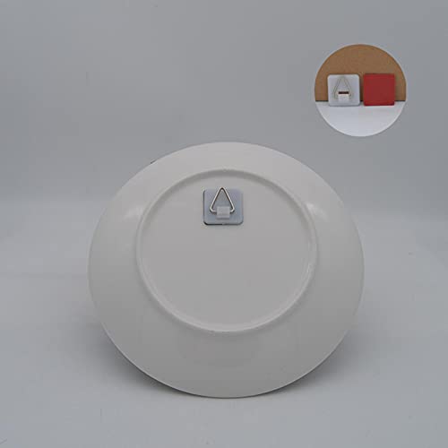  10 Pieces Invisible Plate Hanger Vertical Plate Holders For Plate Pictures Wall Supplies, 1 Inch