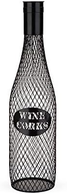  5599 Lighthouse Wine Cork Holder And Farmhouse Home Decor Kitchen Accessory, Set Of 1, White