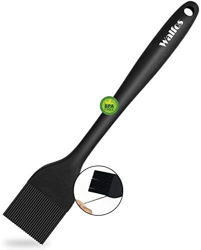  Silicone Pastry Brush, Heat Resistant Basting Brush Set, Perfect For Baking,BBQ Grill,Kitchen Cooking,Strong Steel Core And One-Pieces Design,BPA Free And Dishwasher Safe (5 Pcs)
