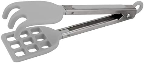  Waffle Tongs, Mini Silicone Easy-Grip, Non-Slip Handle, Candy Apple Red