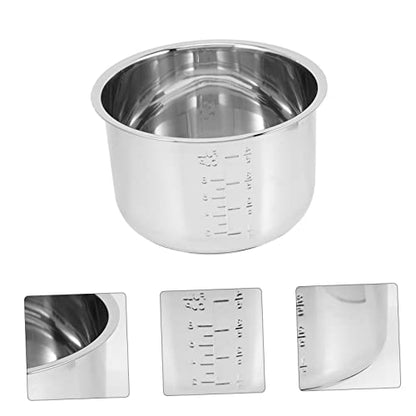  Aroma Rice Cooker Rice Cooker Inner Pot Rice Cooker Liner Stainless Steel Double Bottom Power Pressure Cooker Inner Pot Rice Cooker 10 Cup