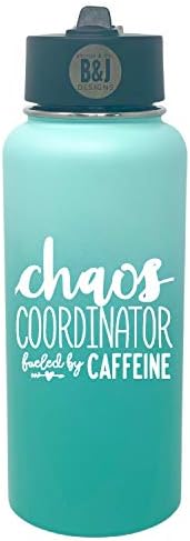  Chaos Coordinator 20 Oz Tumbler - Best Insulated Travel Cup For Boss Women - Great Gifts For Mom, Coworker, Bosses, Christmas, Birthday
