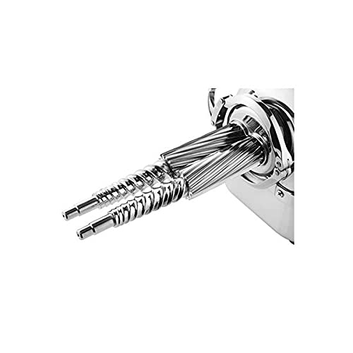  7500 With Soft Fruit Housing Filter, 3HP Grinding Force, 82RPM Cold Press Slow Juicer, SUS-304 Food Grade Steel, 10 Year , AG-7500, Silver, 19 1/2In L X 7 3/4In W H (Assembled)