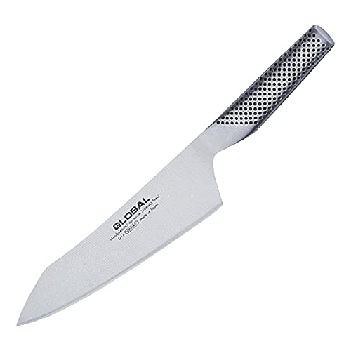 Global G-4, Classic 7 Inch Knife, Stainless Steel Oriental Chef's, 7", Stainles Steel