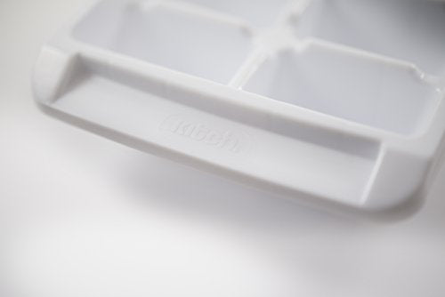  Ice Tray Easy Release White Ice Cube Trays, 16 Cube (Pack Of 2) (2867-WHT-2)