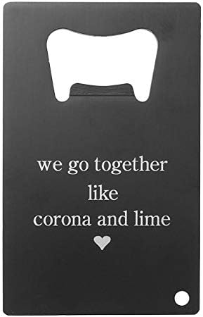  Bottle Opener, Yoption 10Pcs Stainless Steel Credit Card Size Beer Bottle Opener Cap For Wedding Party Groomsmen Bridesmaid Gifts