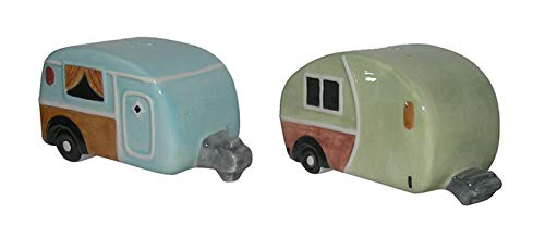  Ramic Camper Design Salt And Pepper Shaker Set 68791 3.25 Inches X 1.75 Inches X 1.75 Inches
