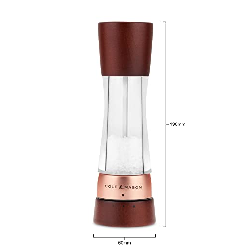 Cole & Mason Derwent Salt Mill Chestnut Rose Gold