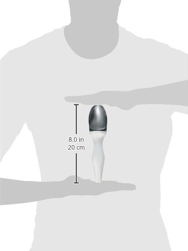  Tilt Scoop (White) -Kitchen Gadget & Tool For Frozen Treats, Ice Cream, Sorbet, Gelato/Giftable Utensil &, 1 EA